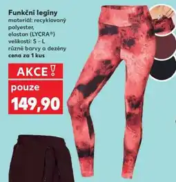 Kaufland Funkční legíny nabídka