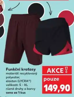 Kaufland Funkční kraťasy nabídka