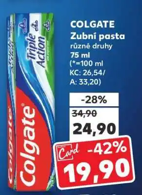Kaufland Colgate zubní pasta nabídka