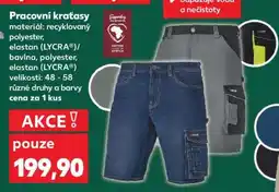 Kaufland Pracovní kraťasy nabídka