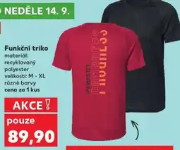 Kaufland Funkční triko nabídka
