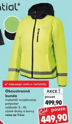 Kaufland Oboustranná bunda nabídka