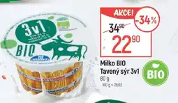 Globus Milko BIO Tavený sýr 3v1 nabídka