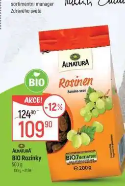 Globus Alnatura BIO Rozinky nabídka