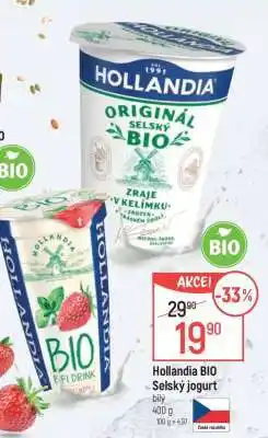 Globus Hollandia BIO SELSKÝ JOGURT nabídka