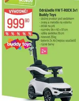 Globus Odrážedlo VW T-ROCK 3v1 Buddy Toys nabídka