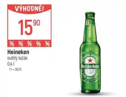 Globus Heineken světlý ležák nabídka