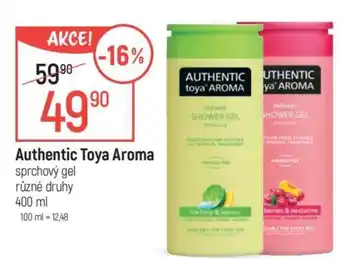 Globus Authentic Toya Aroma sprchový gel nabídka