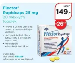 Magistra lékárny Flector Rapidcaps nabídka
