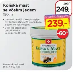 Magistra lékárny Koňská mast se včelím jedem nabídka