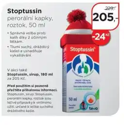 Magistra lékárny Stoptussin nabídka