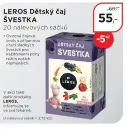 Magistra lékárny LEROS Dětský čaj švestka nabídka