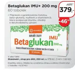 Magistra lékárny Betaglukan IMU+ nabídka