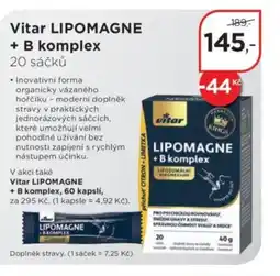 Magistra lékárny Vitar Lipomagne + B komplex nabídka
