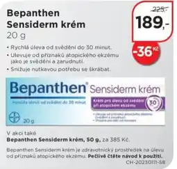 Magistra lékárny Bepanthen Sensiderm krém nabídka