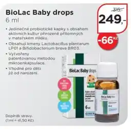 Magistra lékárny Biolac Baby drops nabídka