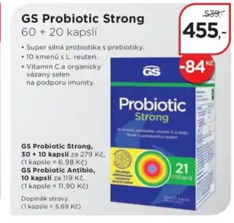 Magistra lékárny GS Probiotic Strong nabídka