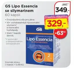 Magistra lékárny GS Lipo Essencia se silymarinem nabídka