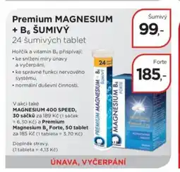 Magistra lékárny Premium Magnesium + B6 šumivý nabídka