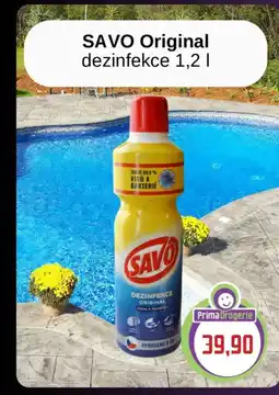Prima Drogerie SAVO Original dezinfekce nabídka