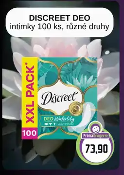 Prima Drogerie DISCREET Deo intimky nabídka