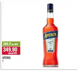 Ratio Aperol nabídka