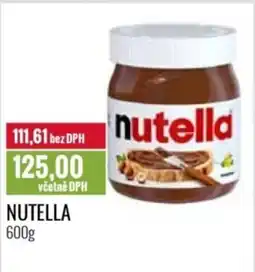 Ratio Nutella nabídka