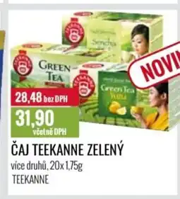 Ratio Čaj Teekanne zelený nabídka