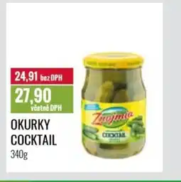 Ratio Okurky cocktail nabídka