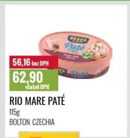 Ratio RIO MARE Paté nabídka