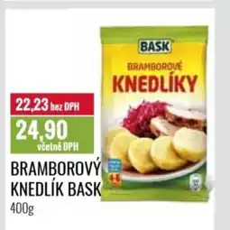 Ratio BASK Bramborový knedlík nabídka