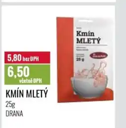 Ratio DRANA Kmín mletý nabídka
