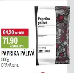Ratio DRANA Paprika pálivá nabídka