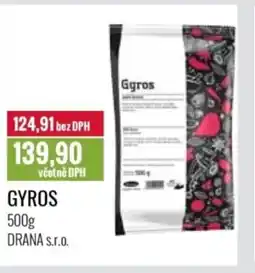 Ratio DRANA Gyros nabídka