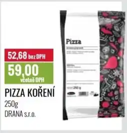 Ratio DRANA Pizza koření nabídka