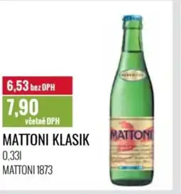 Ratio MATTONI Klasik nabídka