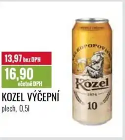 Ratio Kozel výčepní nabídka
