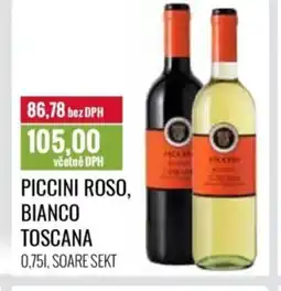 Ratio Piccini Roso, bianco toscana nabídka