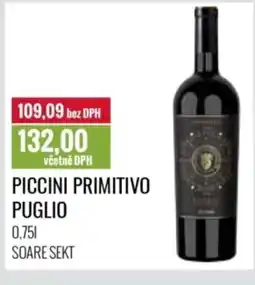 Ratio Piccini primitivo puglio nabídka