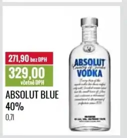 Ratio Absolut Blue 40% nabídka
