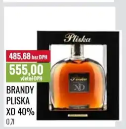 Ratio Brandy pliska XO 40% nabídka