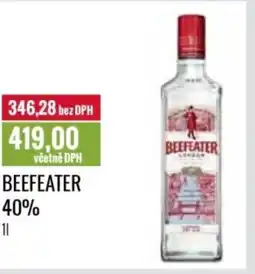 Ratio Beefeater 40% nabídka