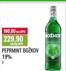 Ratio Peprmint Božkov 19% nabídka