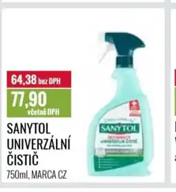 Ratio Sanytol univerzální čistič nabídka