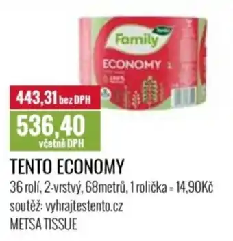 Ratio Tento economy nabídka