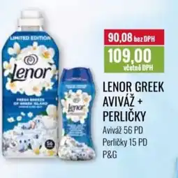 Ratio LENOR Greek aviváž + perličky nabídka