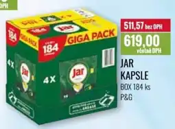Ratio JAR Kapsle nabídka