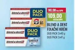 Ratio Blend a dent fixační krém nabídka