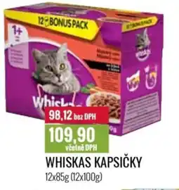 Ratio Whiskas kapsičky nabídka