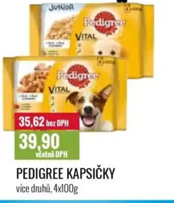 Ratio Pedigree kapsičky nabídka